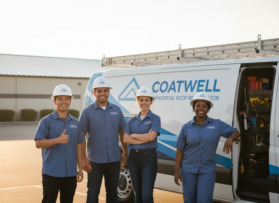 Commercial roof coating company in Statenville, GA